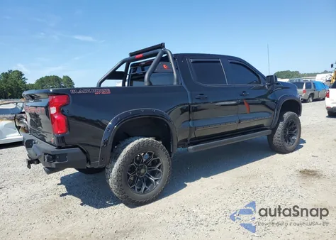 2022 Chevrolet Silverado Ltd K1500 Rst from USA, damaged, VIN 1GCUYEEL9NZ163498